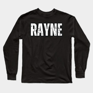 Rayne Name Gift Birthday Holiday Anniversary Long Sleeve T-Shirt